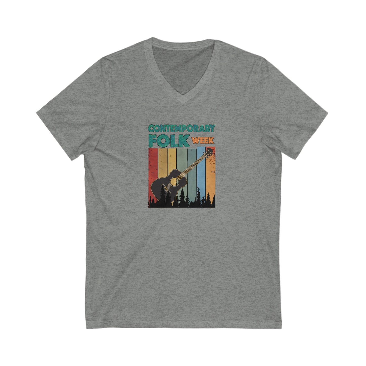 Contemporary Folk Week - V-Neck Tee