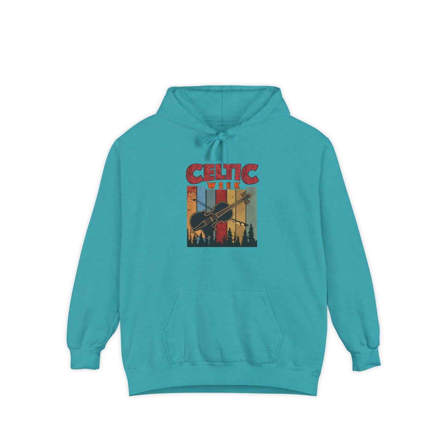 Celtic Week - Unisex Garment-Dyed Hoodie