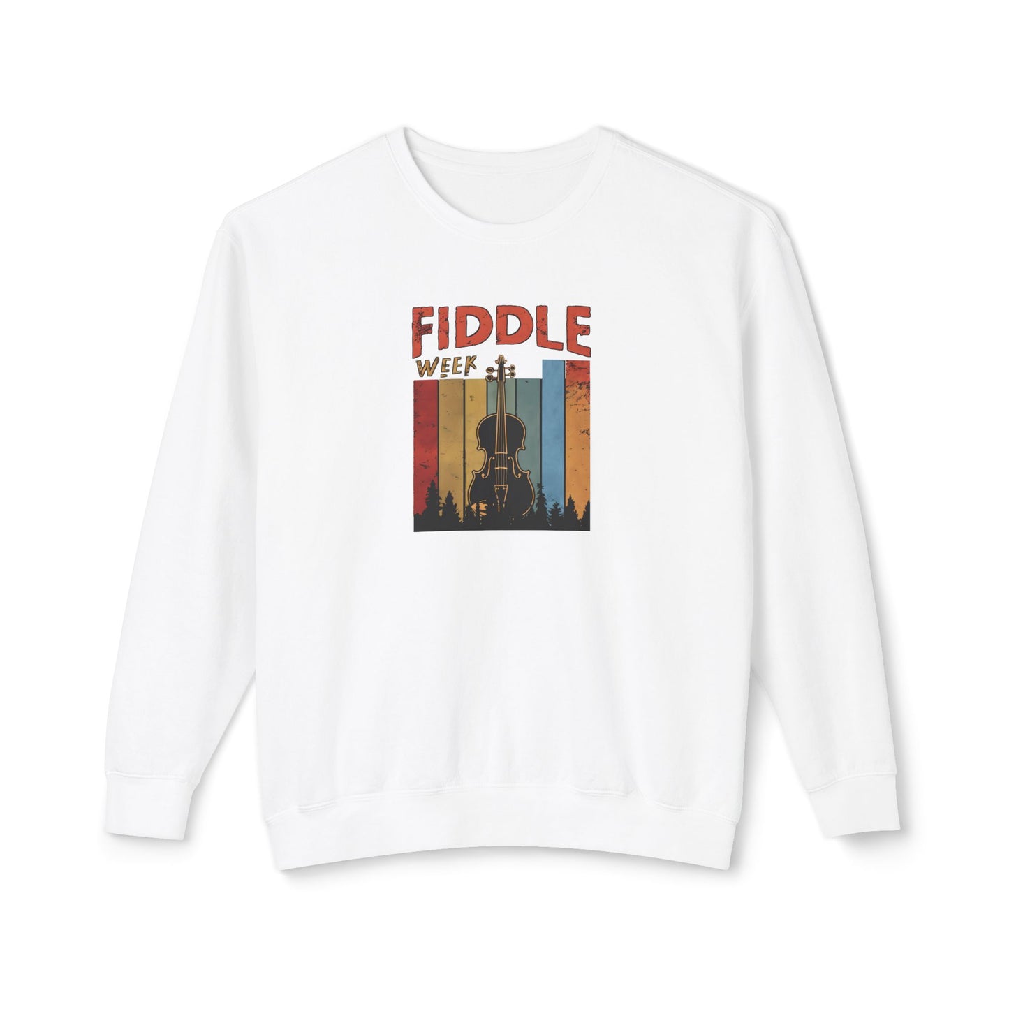 Fiddle Week Unisex Lightweight Crewneck Sweatshirt