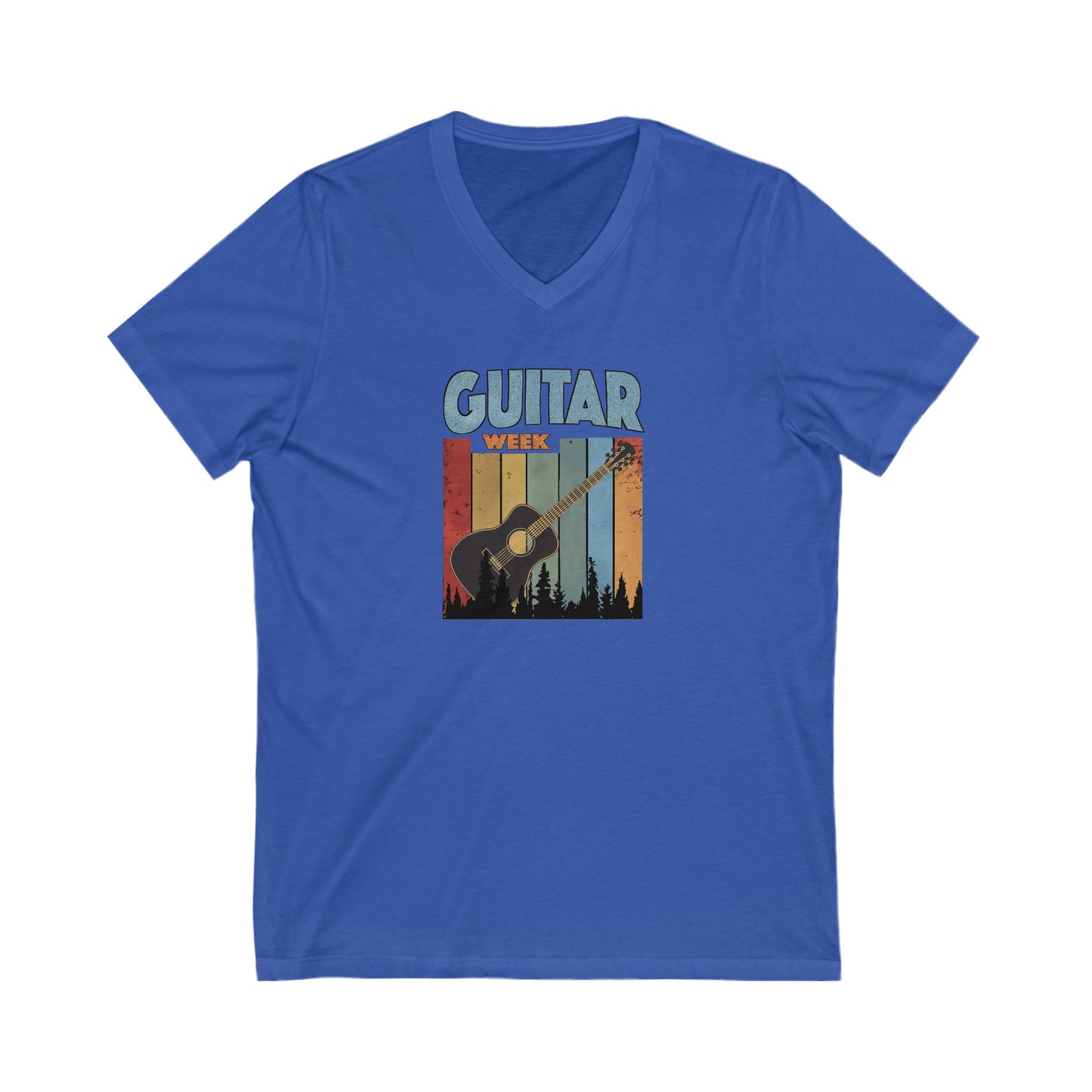 Guitar Week V-Neck Tee