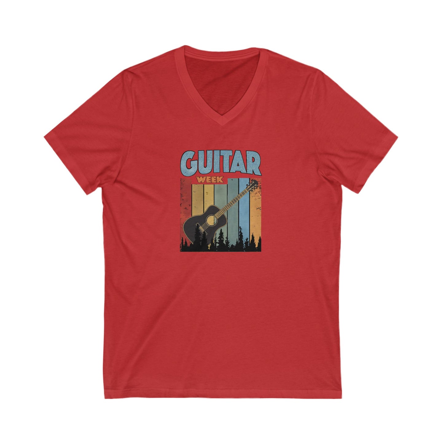 Guitar Week V-Neck Tee