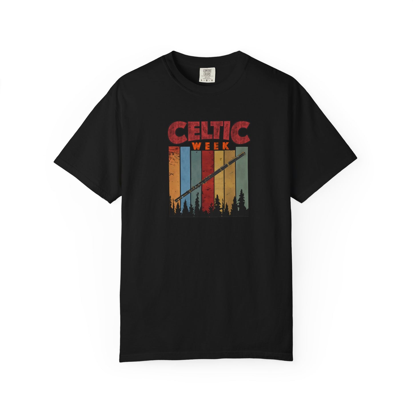 Celtic Week Unisex T-shirt w/ Flute