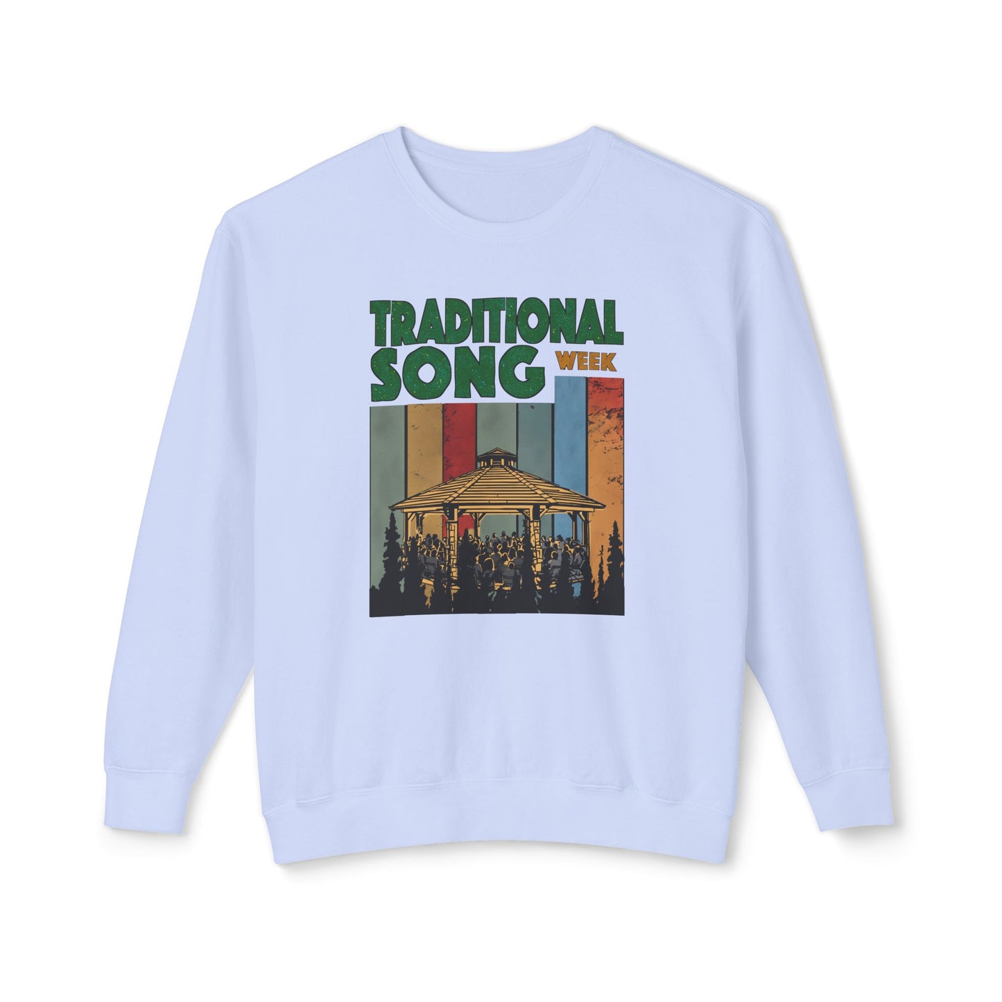 Traditional Song Week - Unisex Lightweight Crewneck Sweatshirt
