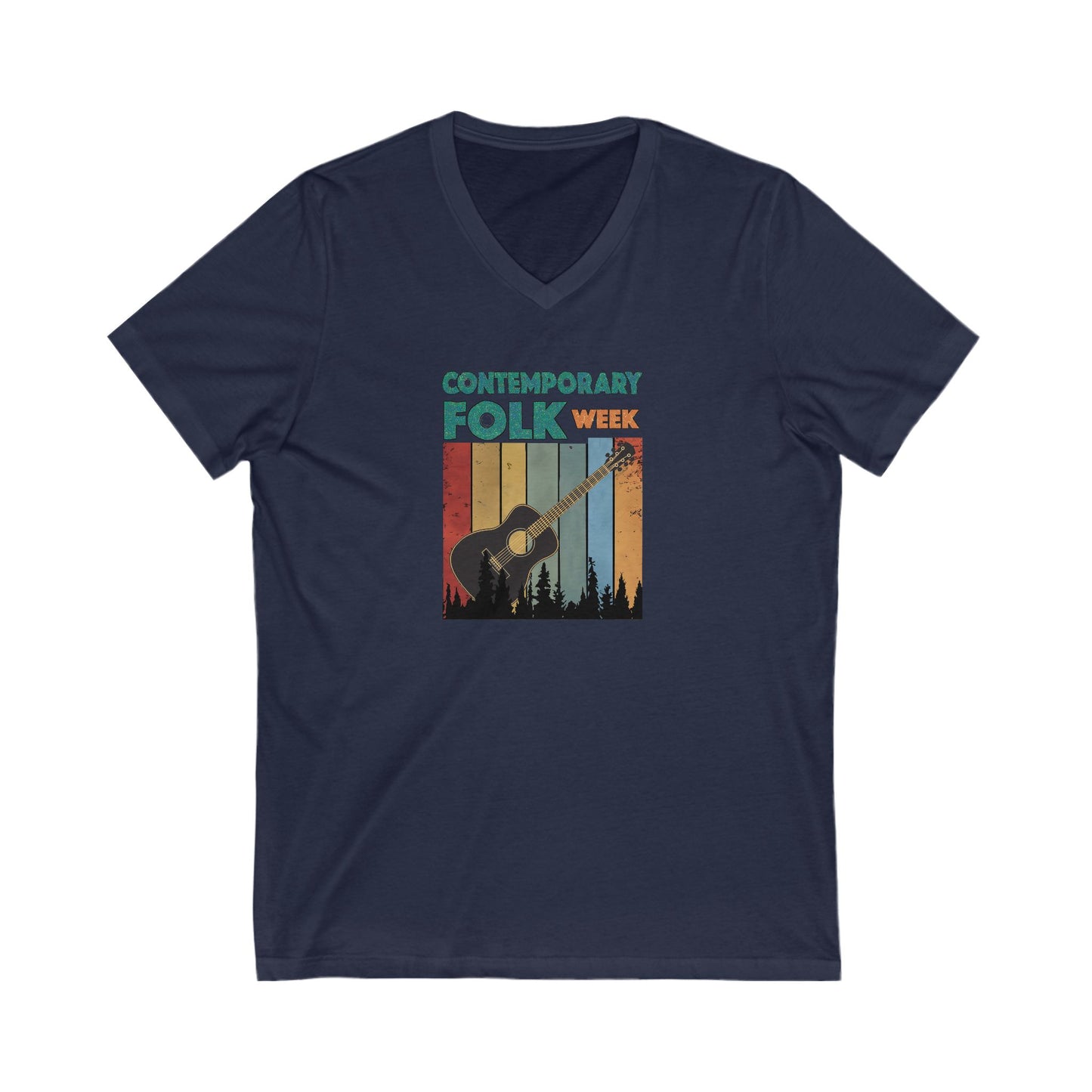 Contemporary Folk Week - V-Neck Tee