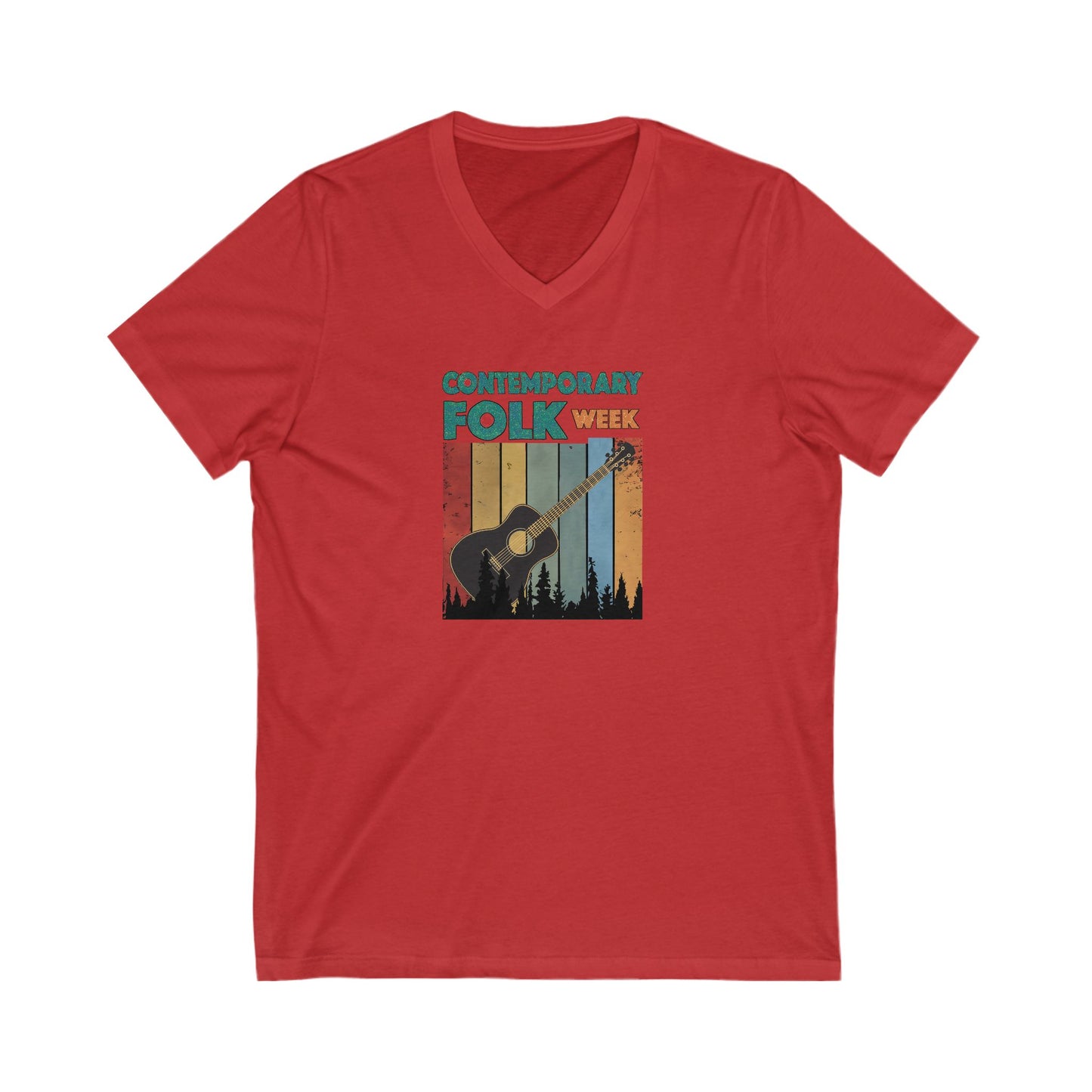 Contemporary Folk Week - V-Neck Tee