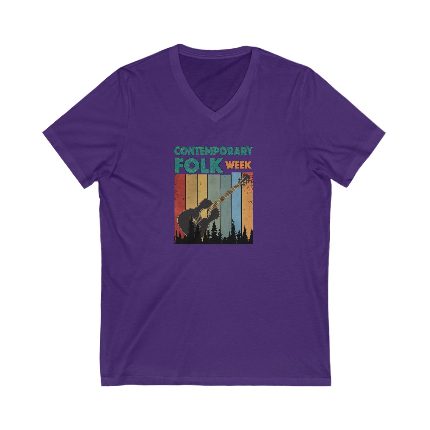 Contemporary Folk Week - V-Neck Tee