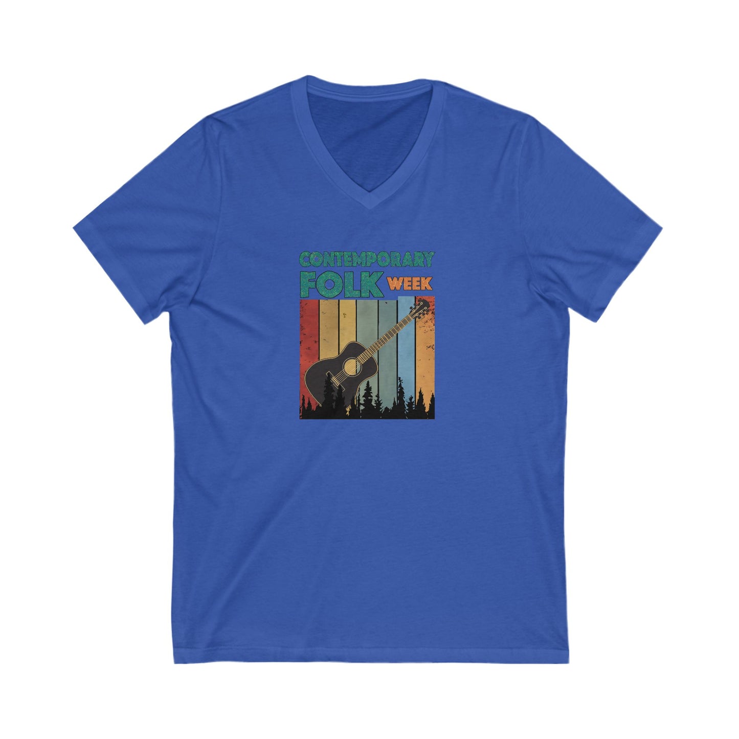 Contemporary Folk Week - V-Neck Tee