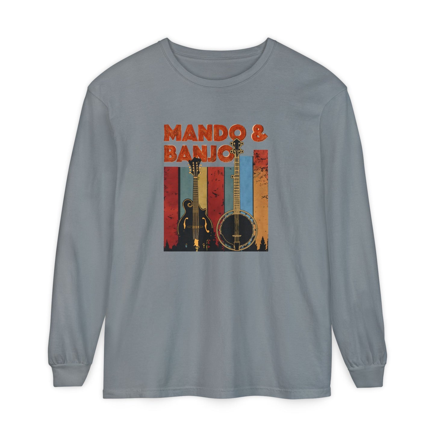 Mando & Banjo Week - Unisex Garment-dyed Long Sleeve T-Shirt