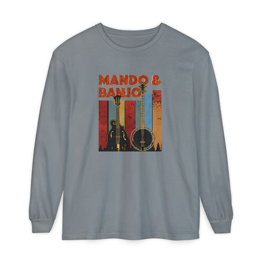 Mando & Banjo Week - Unisex Garment-dyed Long Sleeve T-Shirt