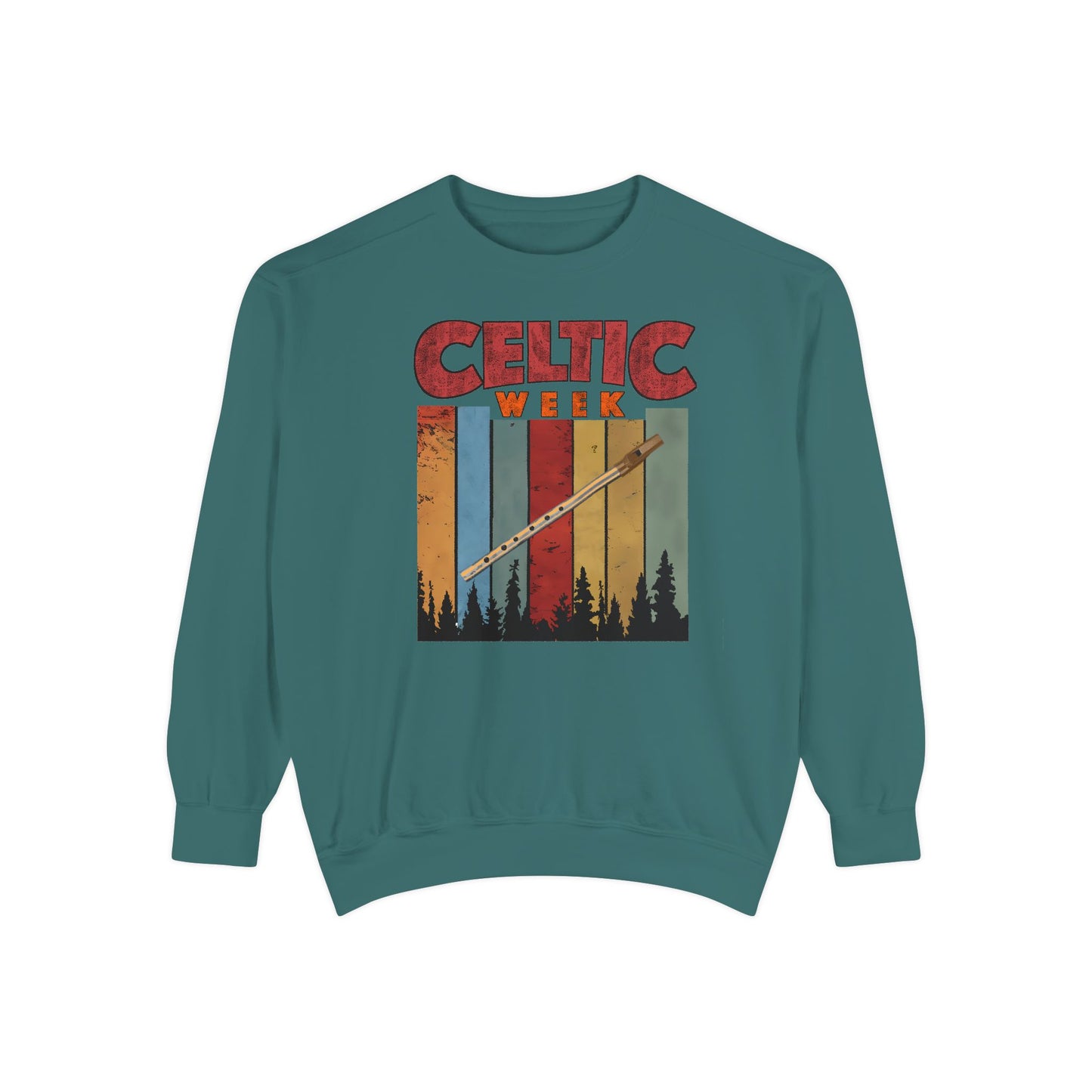 Celtic Week - Unisex Garment-Dyed Sweatshirt