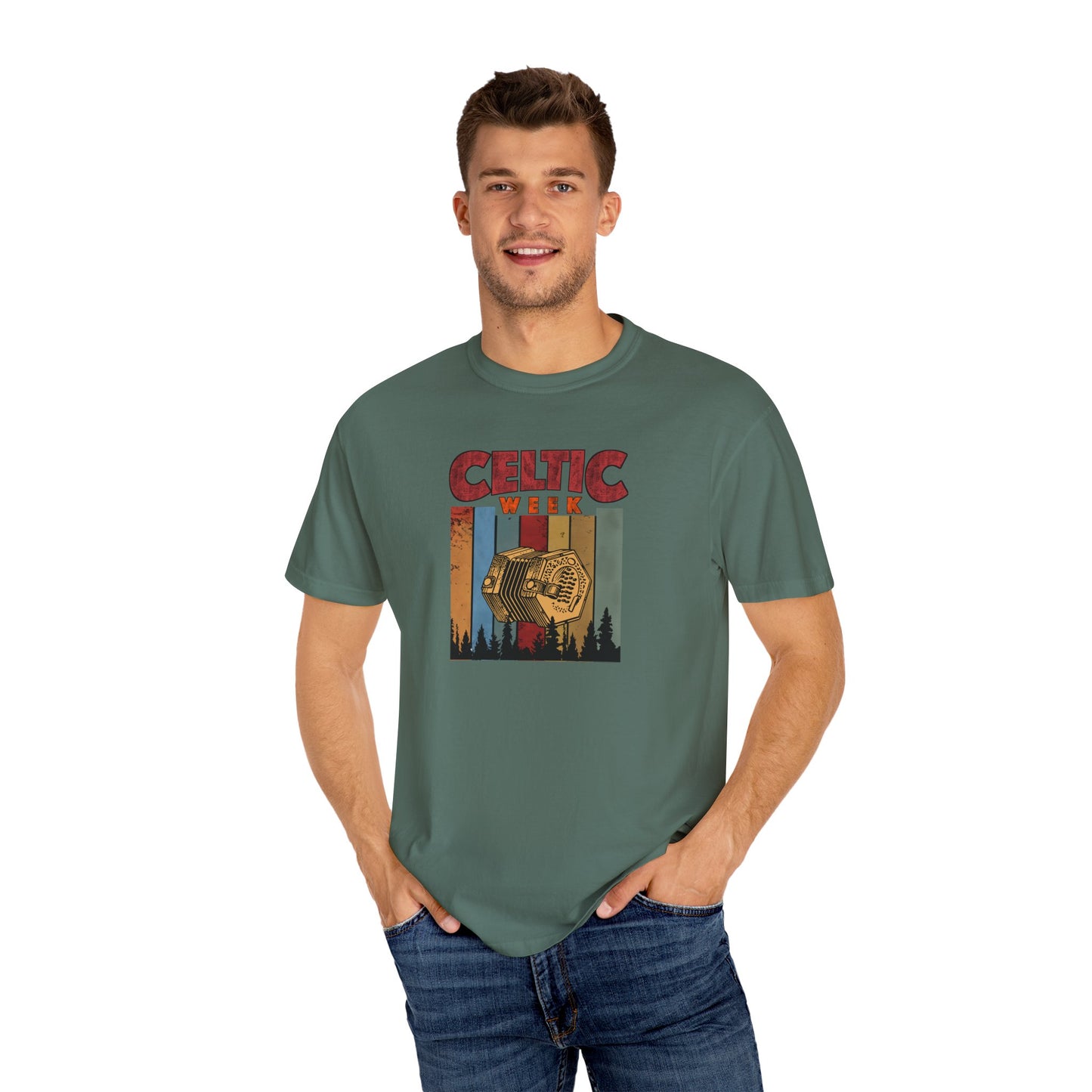 Celtic Week Unisex T-shirt w/ Concertina