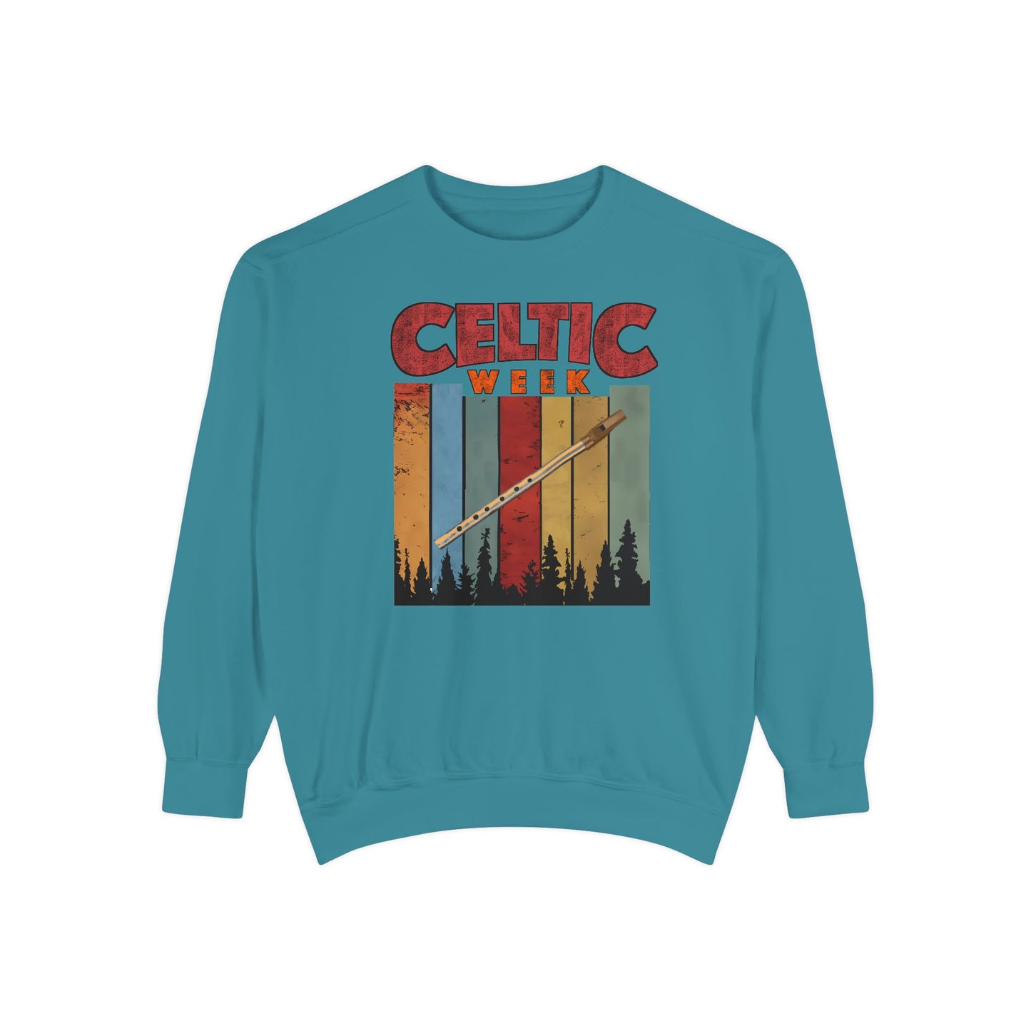 Celtic Week - Unisex Garment-Dyed Sweatshirt