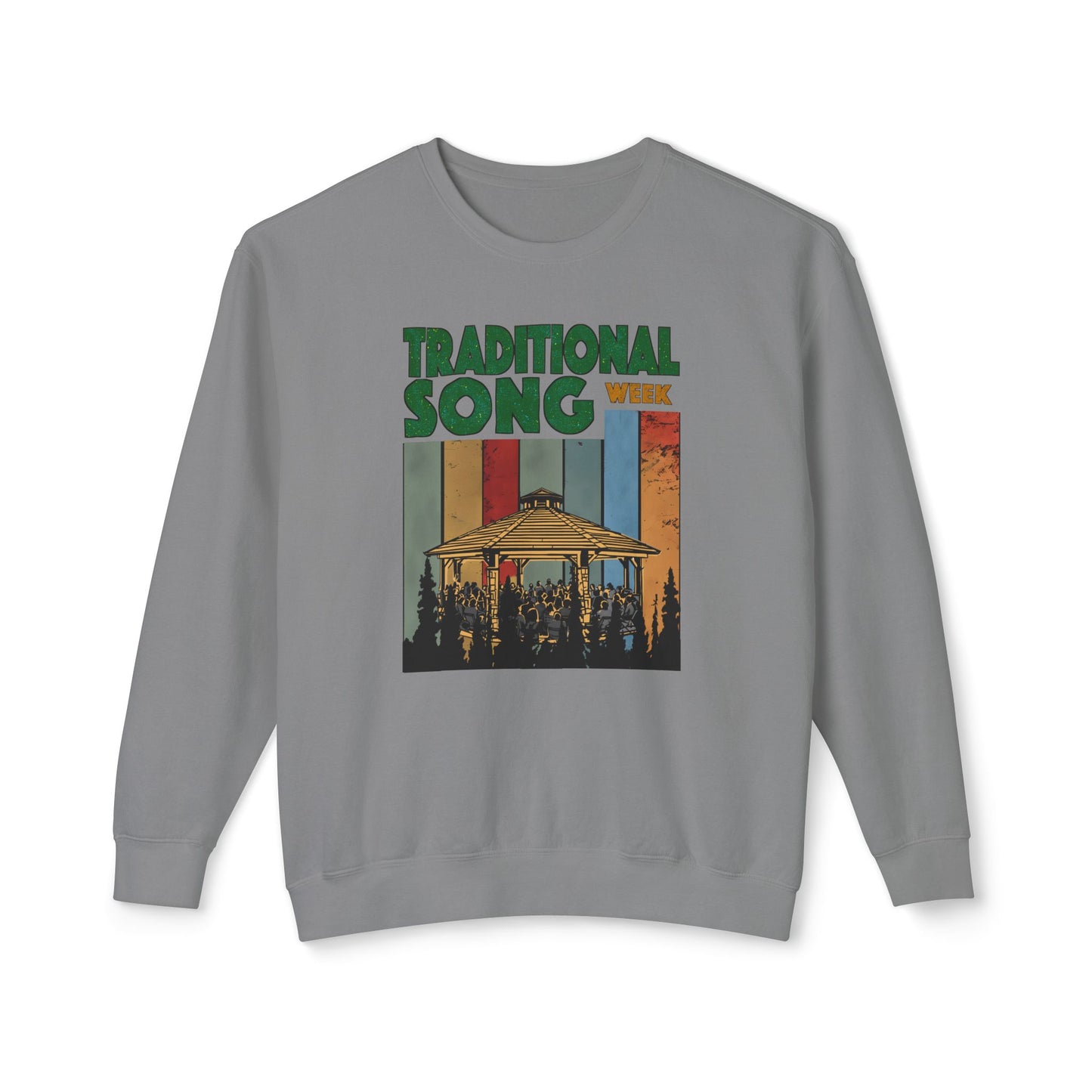 Traditional Song Week - Unisex Lightweight Crewneck Sweatshirt