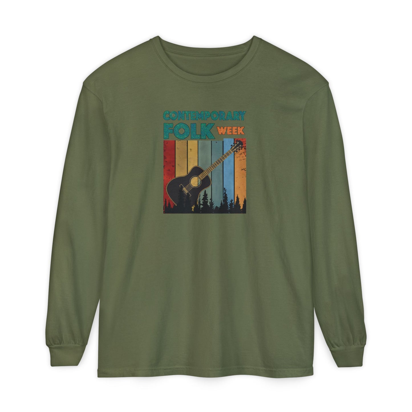 Contemporary Folk Week Long Sleeve Tee