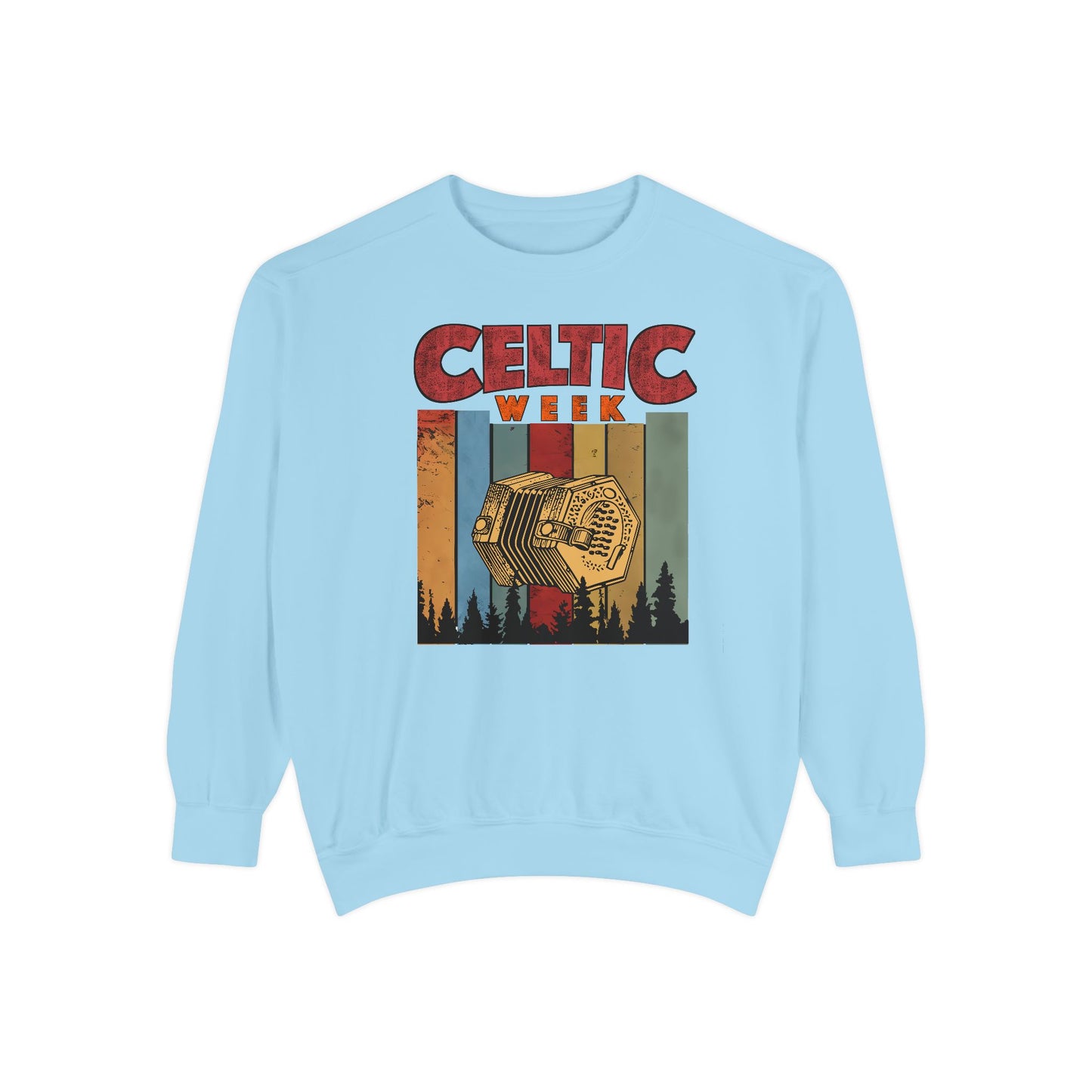 Celtic Week - Unisex Garment-Dyed Sweatshirt