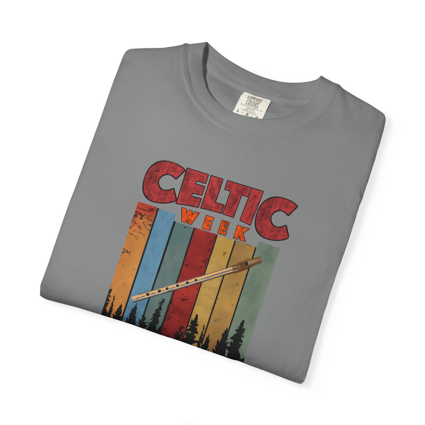 Celtic Week Unisex T-shirt w/ Tin Whistle
