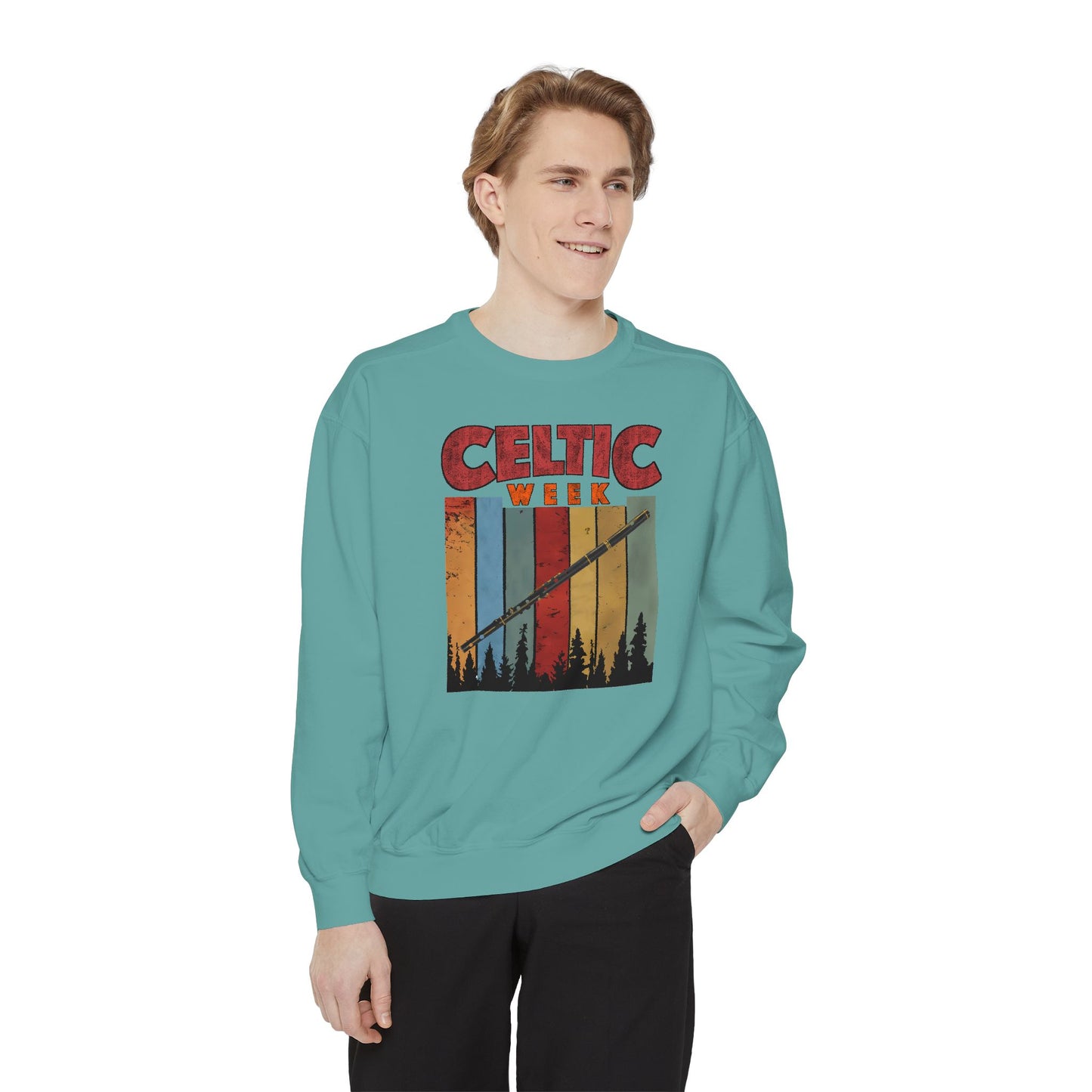 Celtic Week- Unisex Garment-Dyed Sweatshirt
