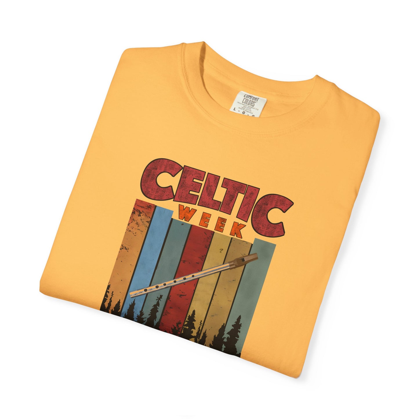 Celtic Week Unisex T-shirt w/ Tin Whistle