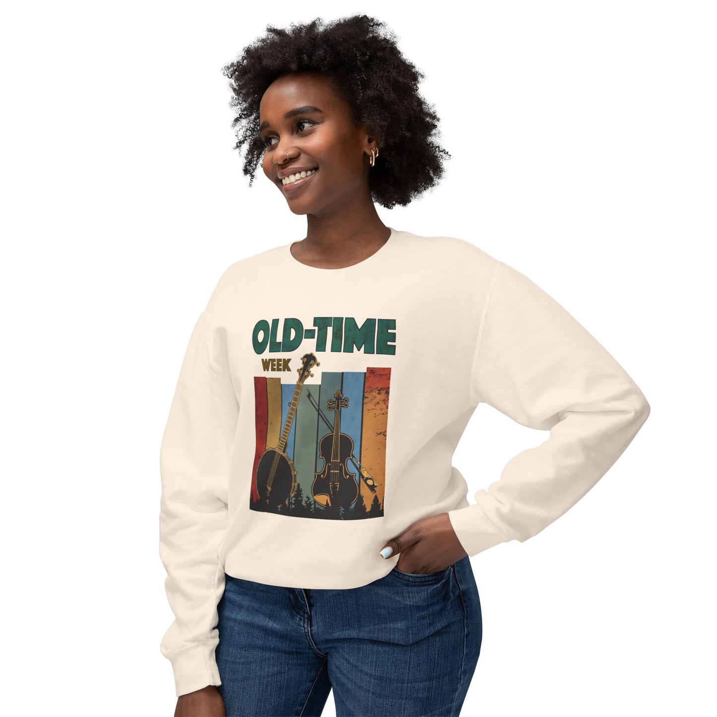 Old Time Week - Unisex Lightweight Crewneck Sweatshirt