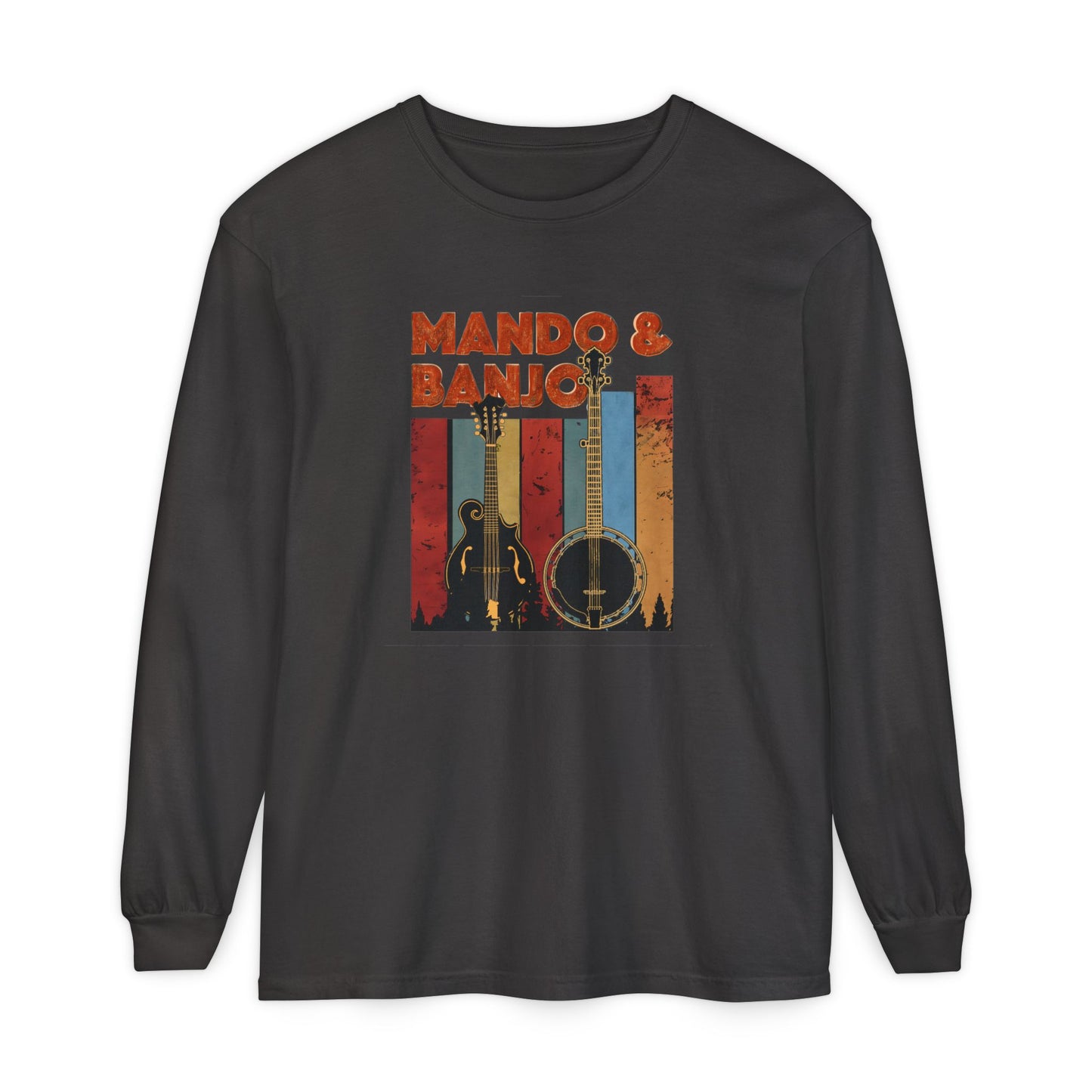 Mando & Banjo Week - Unisex Garment-dyed Long Sleeve T-Shirt