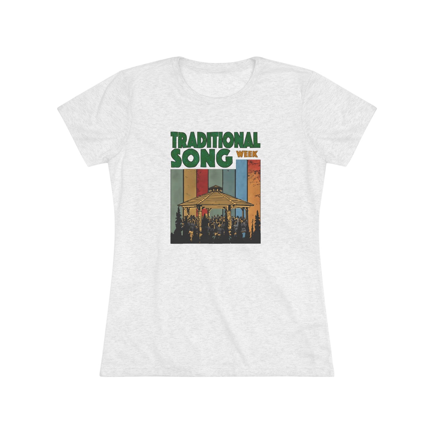 Traditional Song Week - Women's Triblend Tee