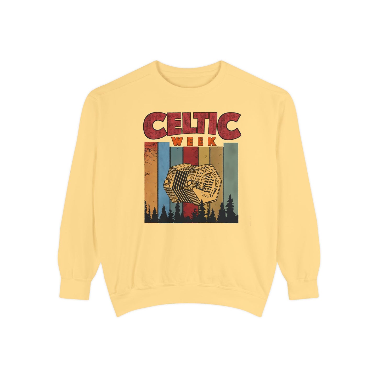 Celtic Week - Unisex Garment-Dyed Sweatshirt