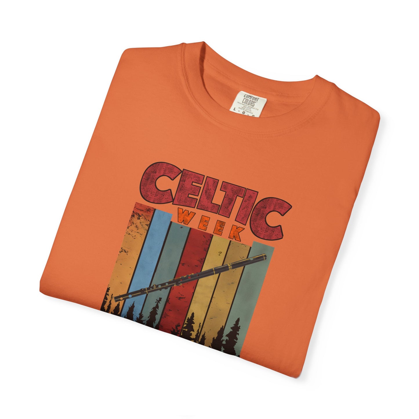 Celtic Week Unisex T-shirt w/ Flute