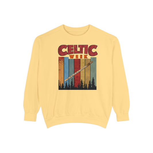 Celtic Week - Unisex Garment-Dyed Sweatshirt