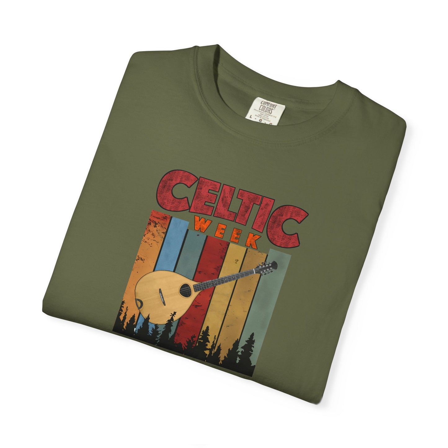 Celtic Week Unisex T-shirt w/ Bouzouki