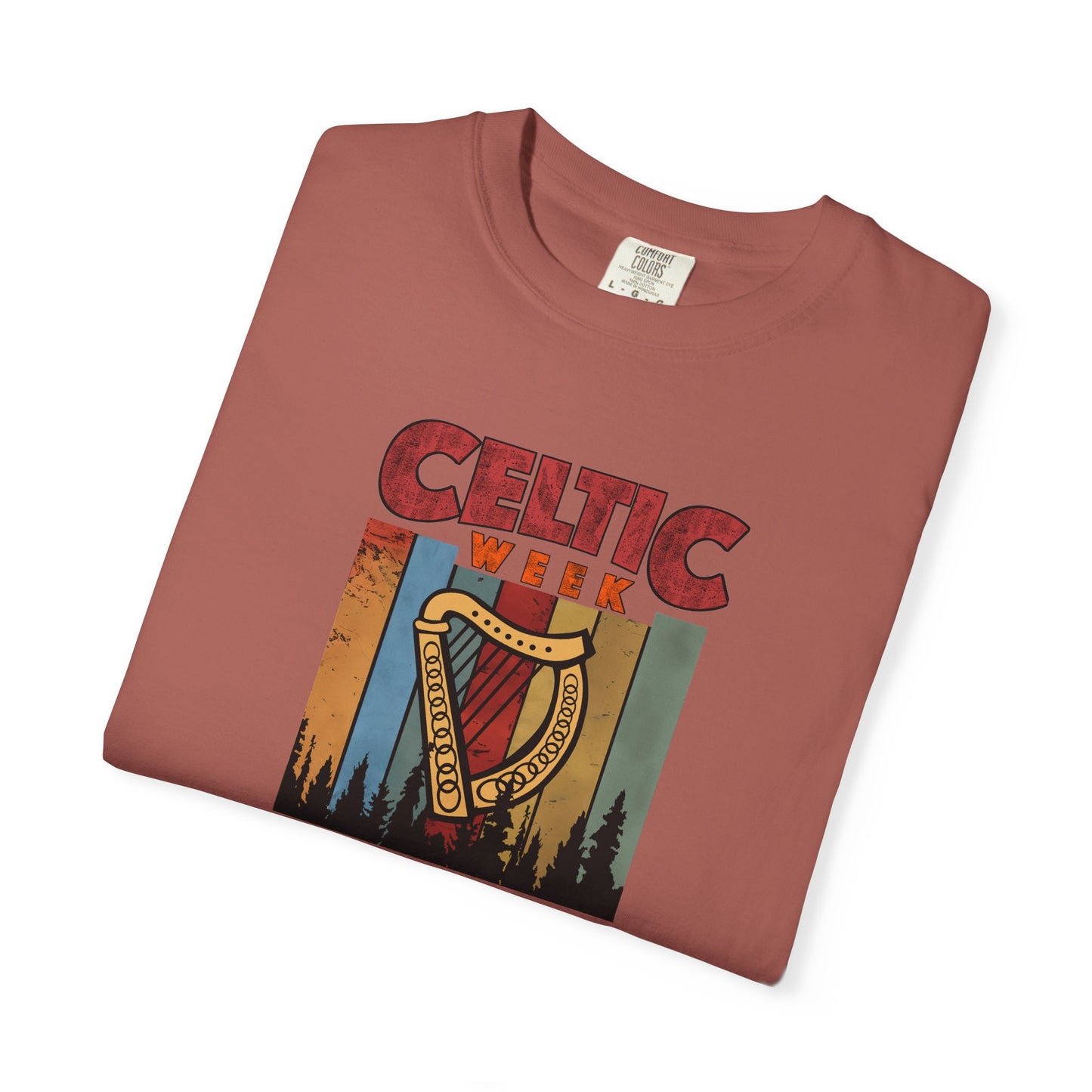 Celtic Week Unisex T-shirt w/ Harp