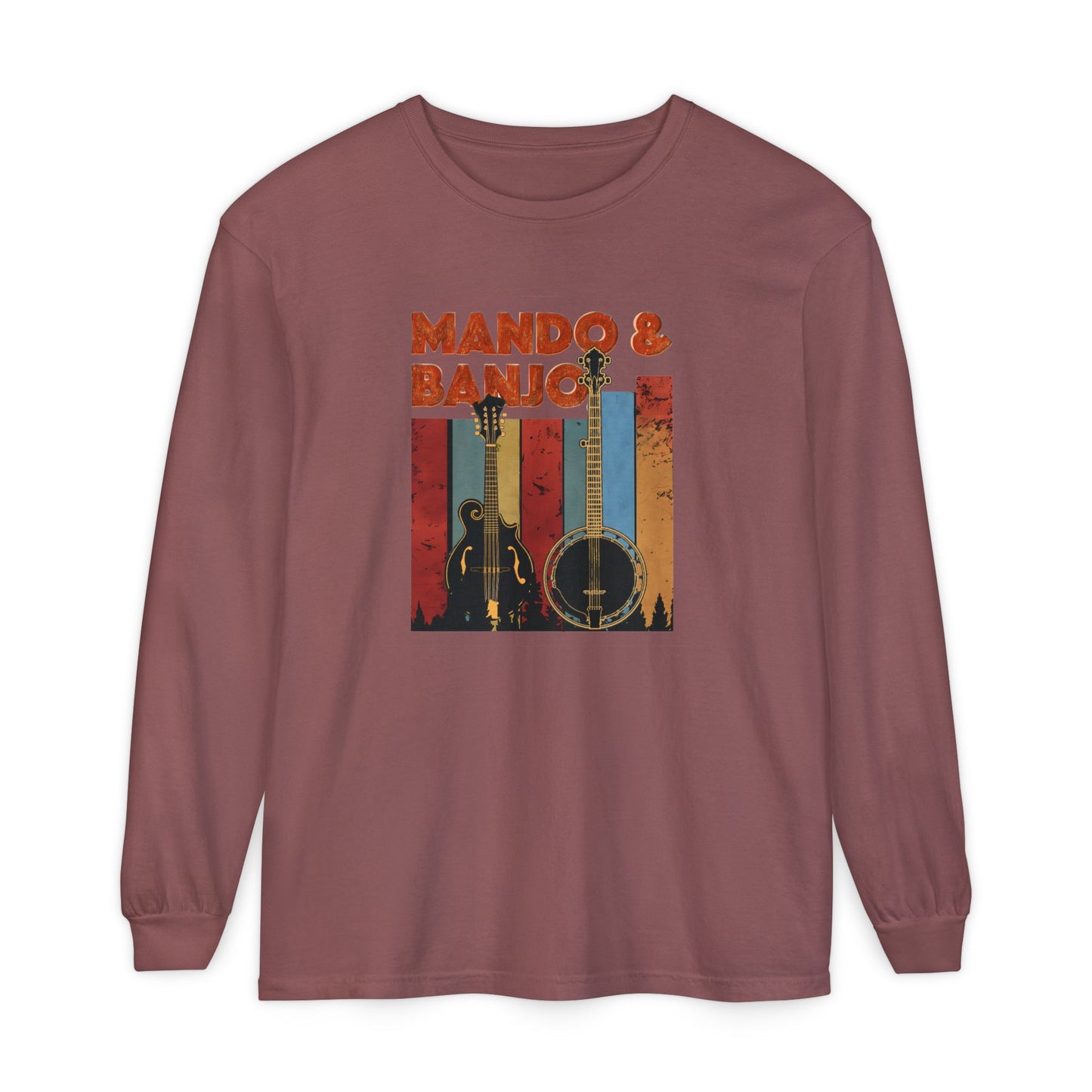 Mando & Banjo Week - Unisex Garment-dyed Long Sleeve T-Shirt