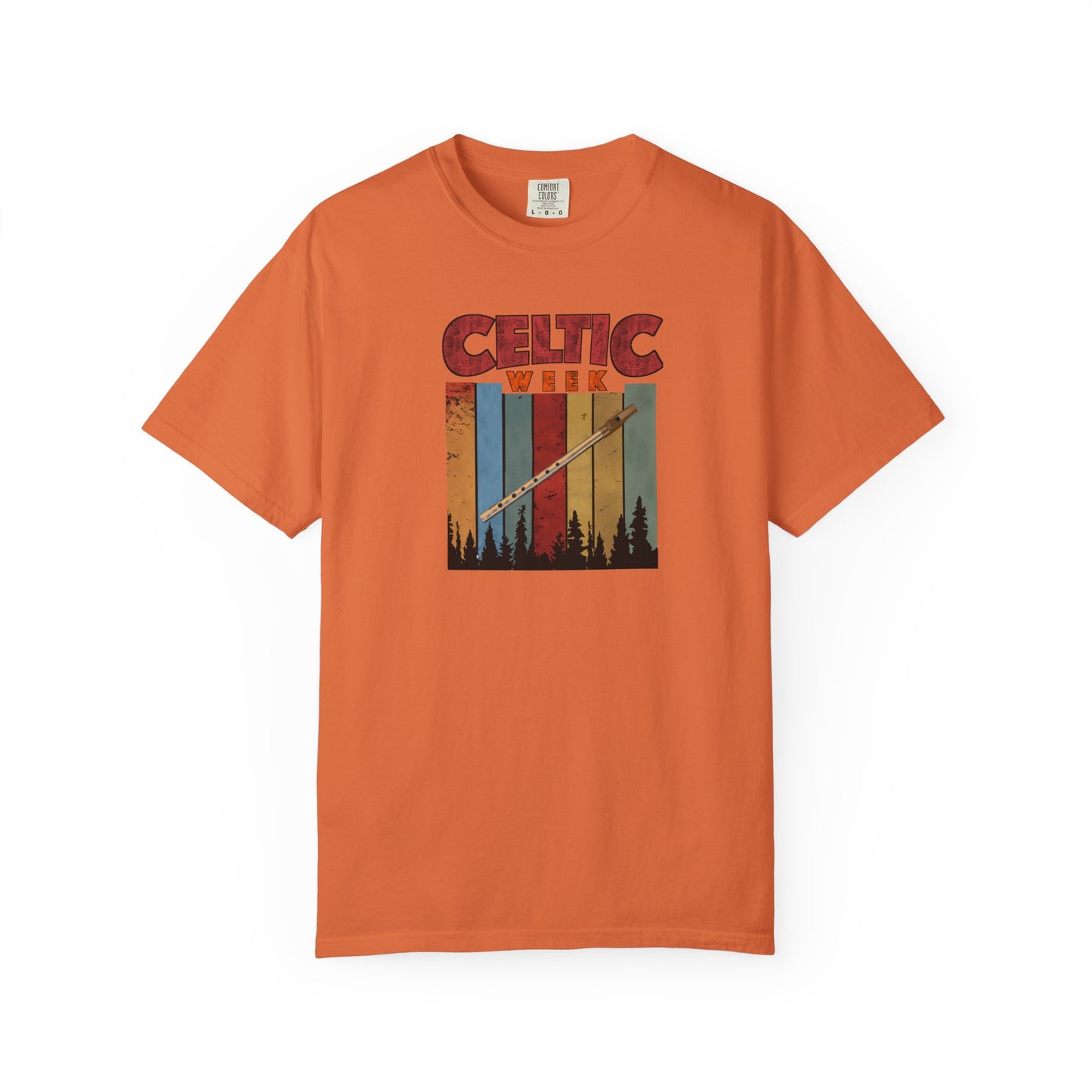 Celtic Week Unisex T-shirt w/ Tin Whistle