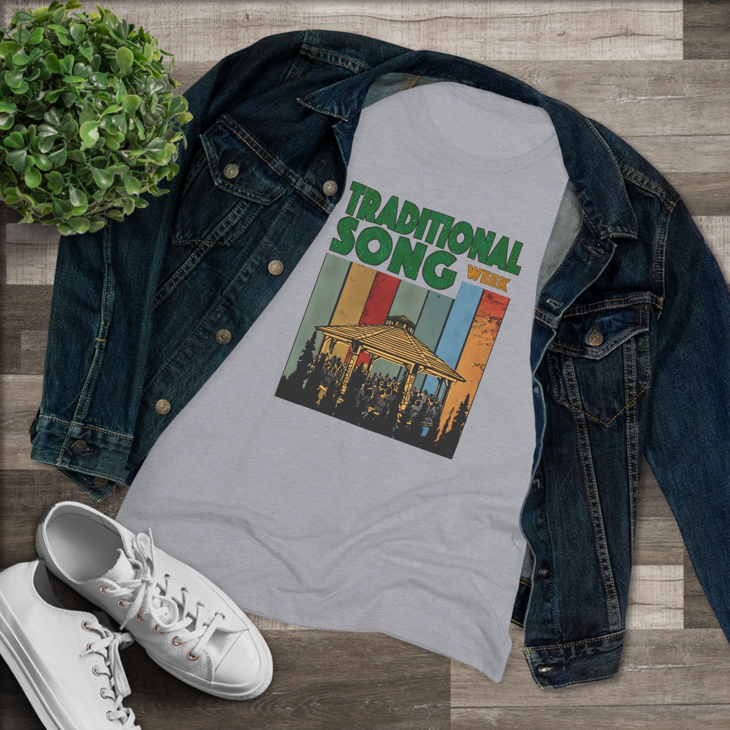 Traditional Song Week - Women's Triblend Tee