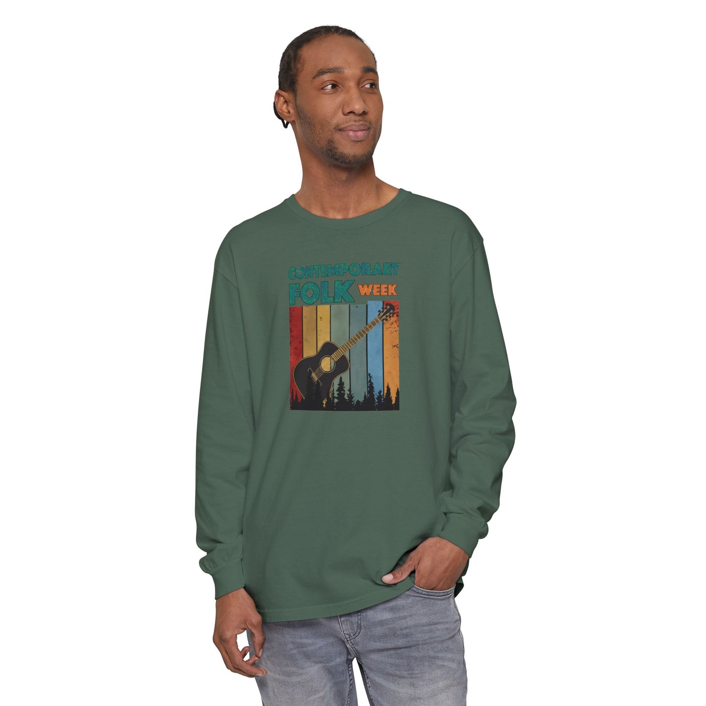 Contemporary Folk Week Long Sleeve Tee