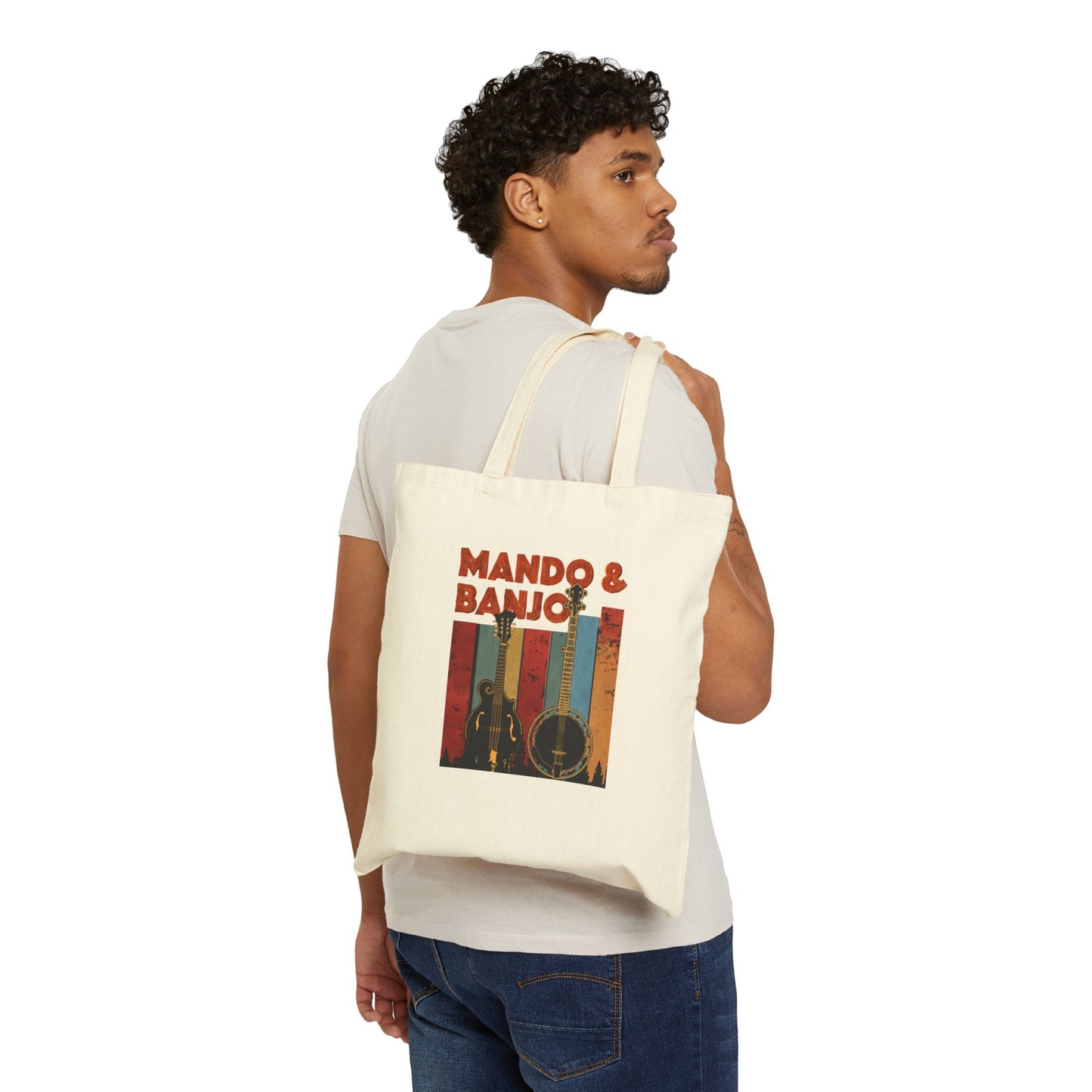 Mando & Banjo Week - Cotton Canvas Tote Bag