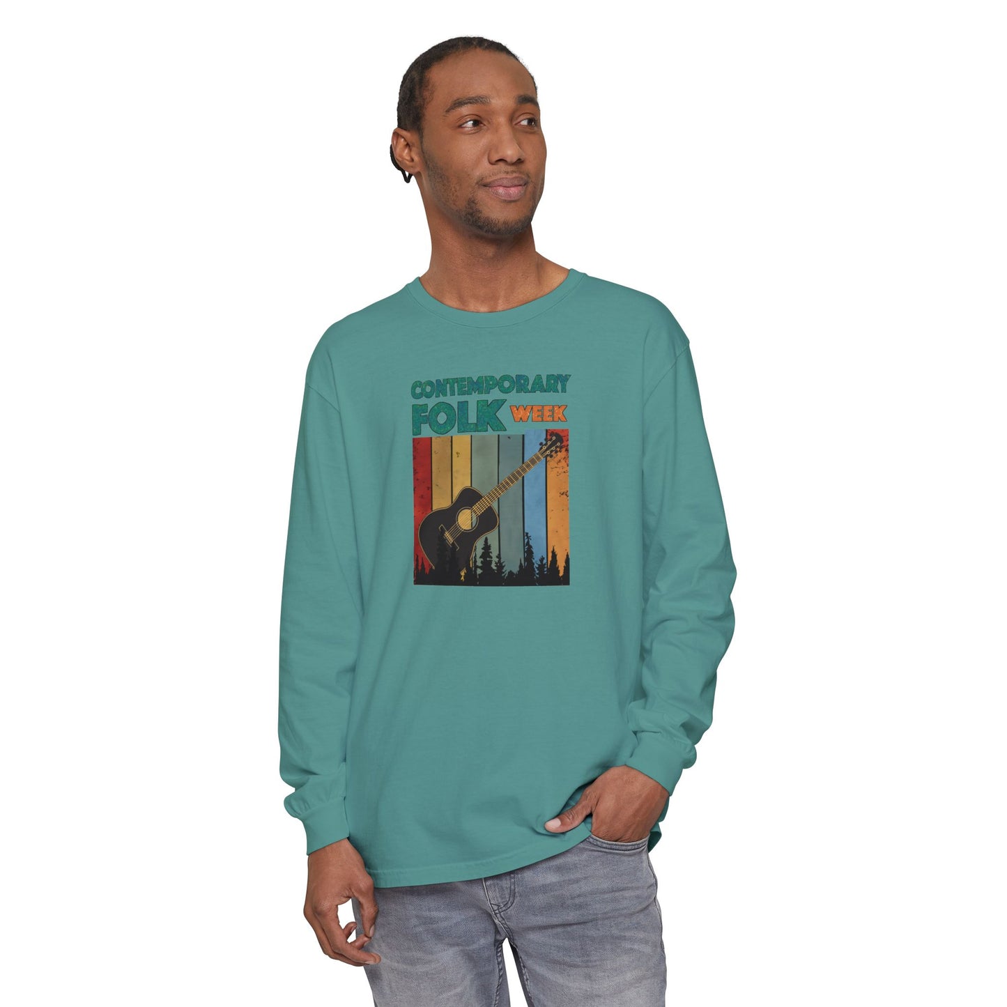 Contemporary Folk Week Long Sleeve Tee