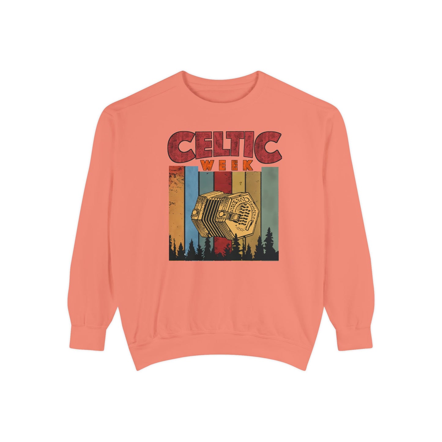 Celtic Week - Unisex Garment-Dyed Sweatshirt