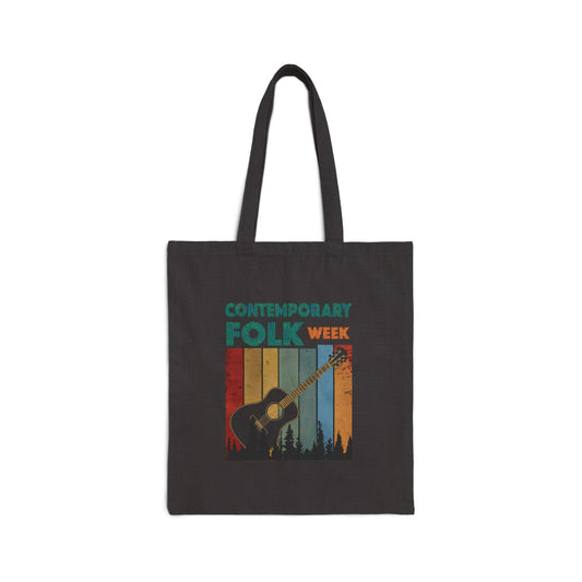 Contemporary Folk Week- Canvas Tote Bag