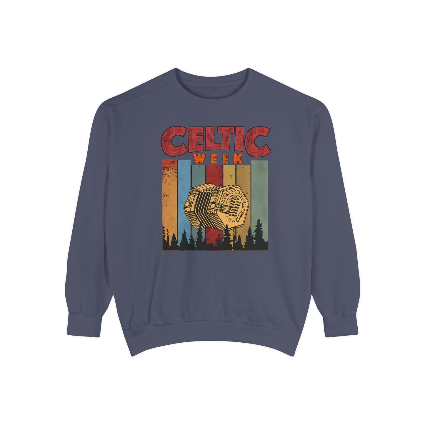 Celtic Week - Unisex Garment-Dyed Sweatshirt