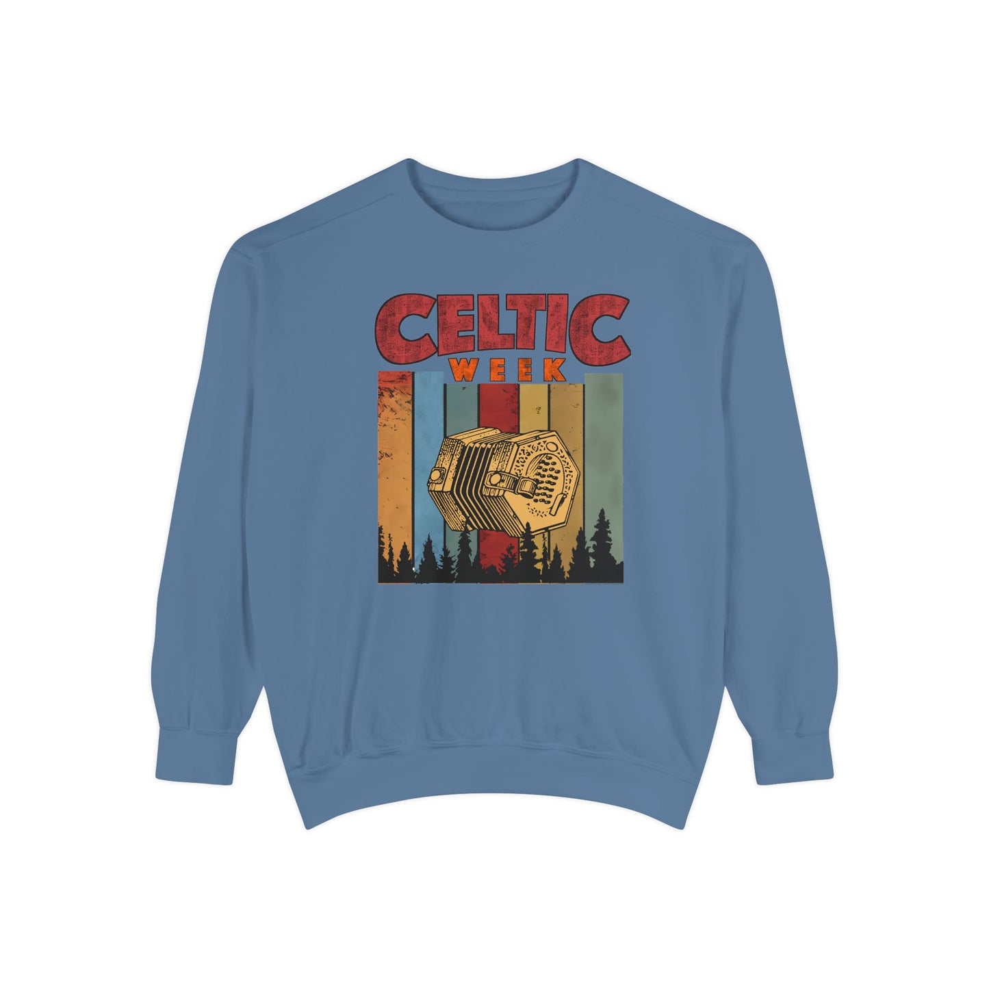 Celtic Week - Unisex Garment-Dyed Sweatshirt