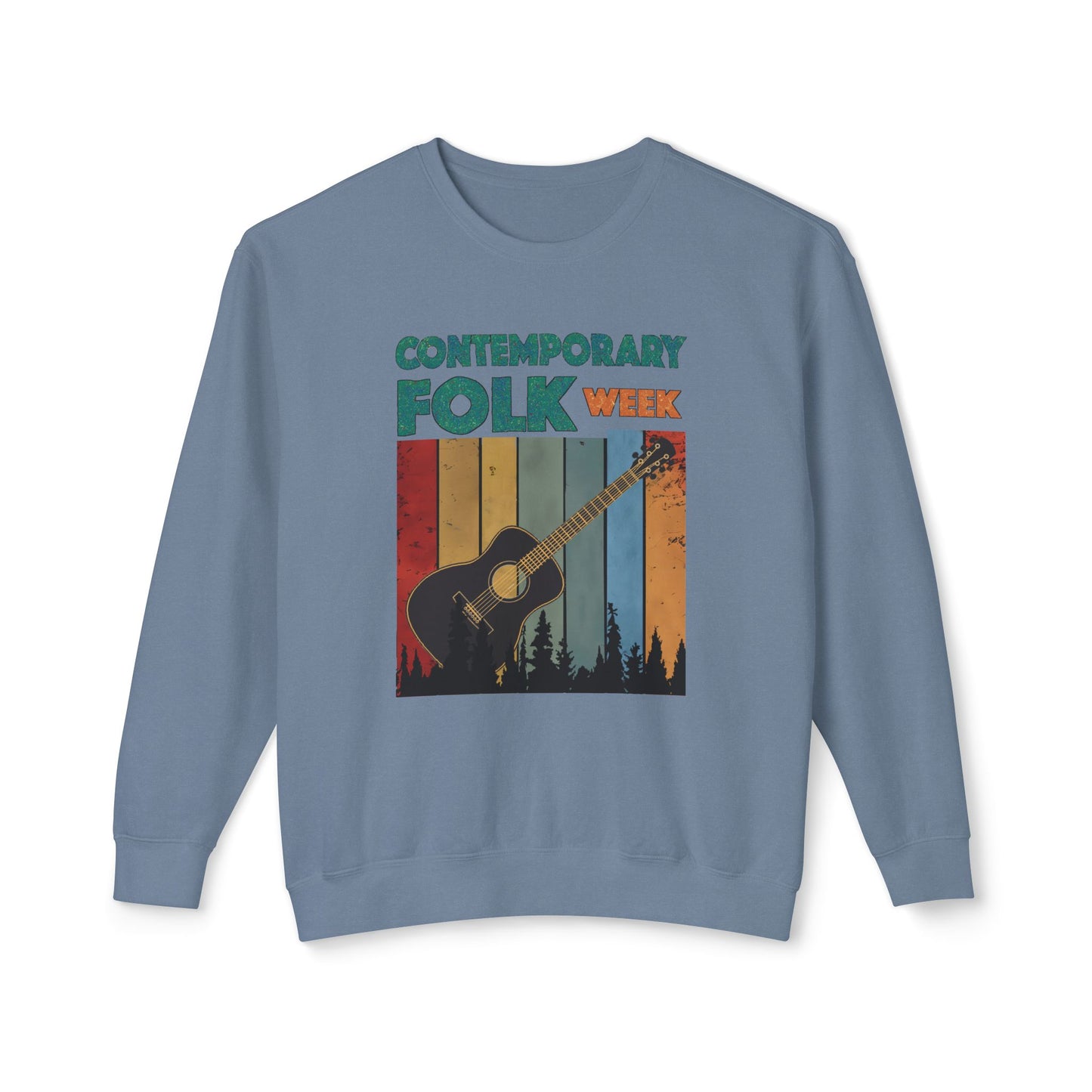 Contemporary Folk  Week -  Unisex Pullover Crewneck Sweatshirt
