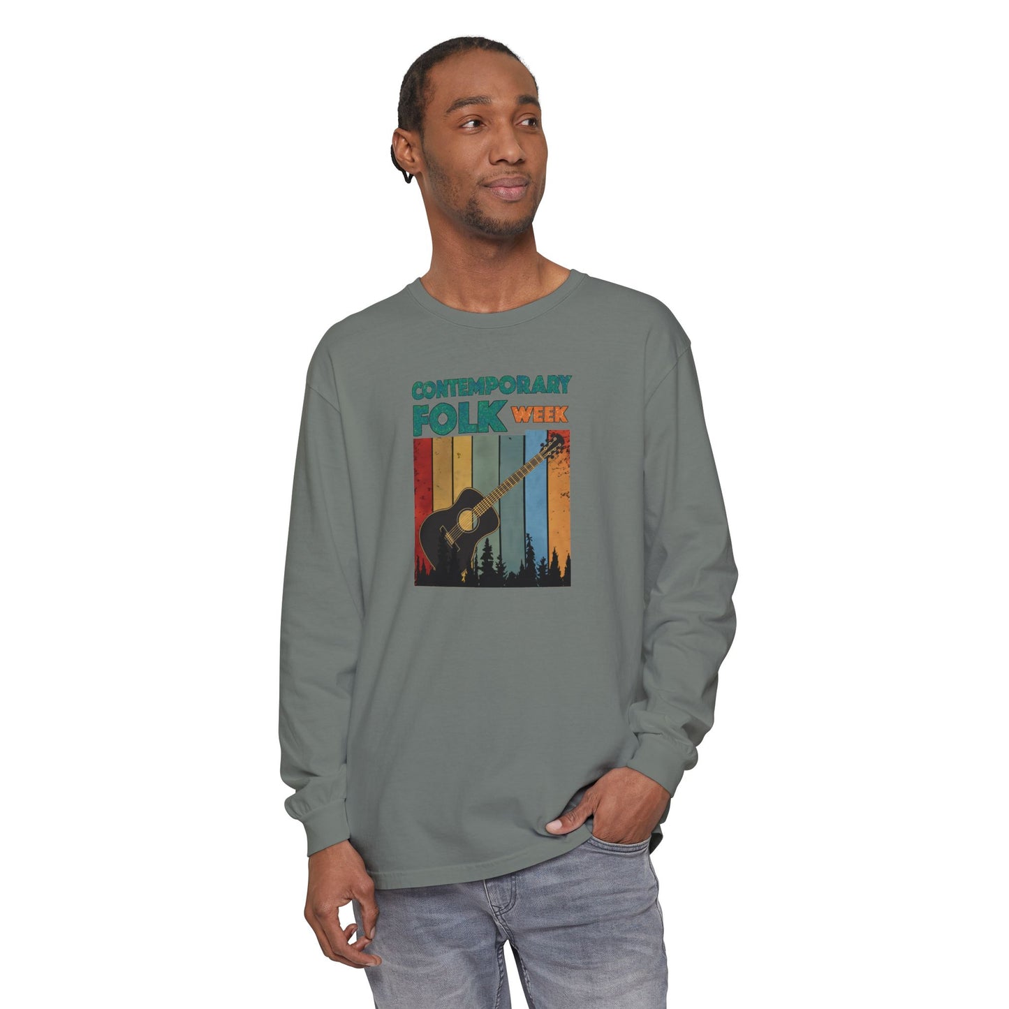 Contemporary Folk Week Long Sleeve Tee