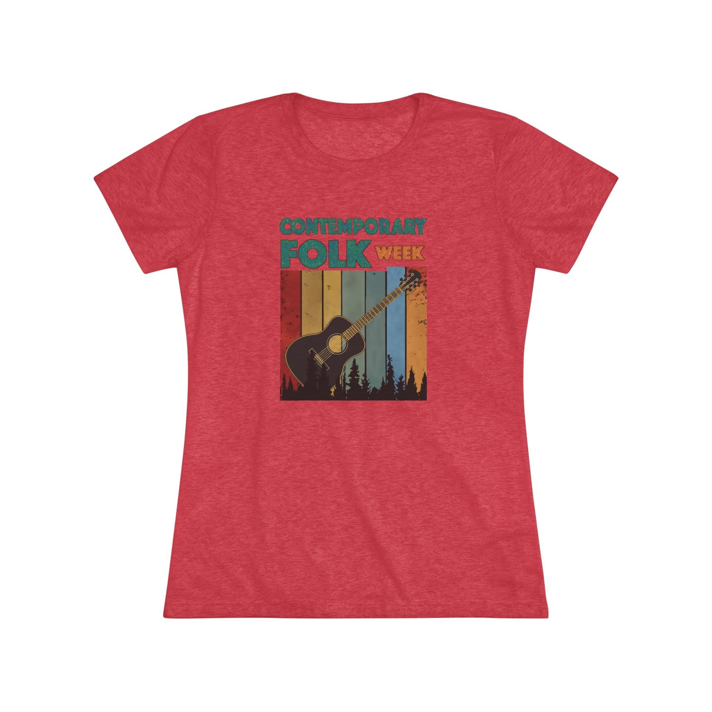 Contemporary Folk Week - Women's Triblend Tee