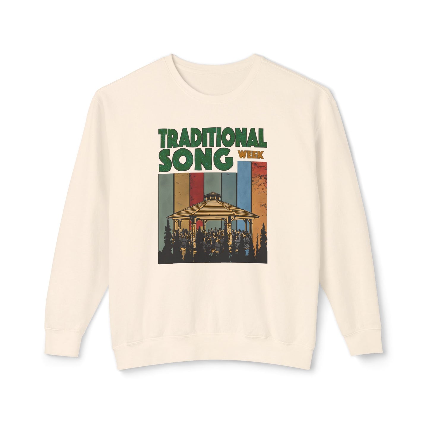 Traditional Song Week - Unisex Lightweight Crewneck Sweatshirt