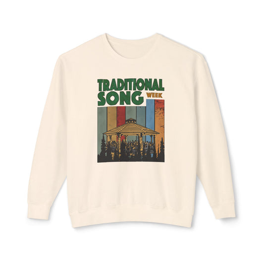 Traditional Song Week - Unisex Lightweight Crewneck Sweatshirt