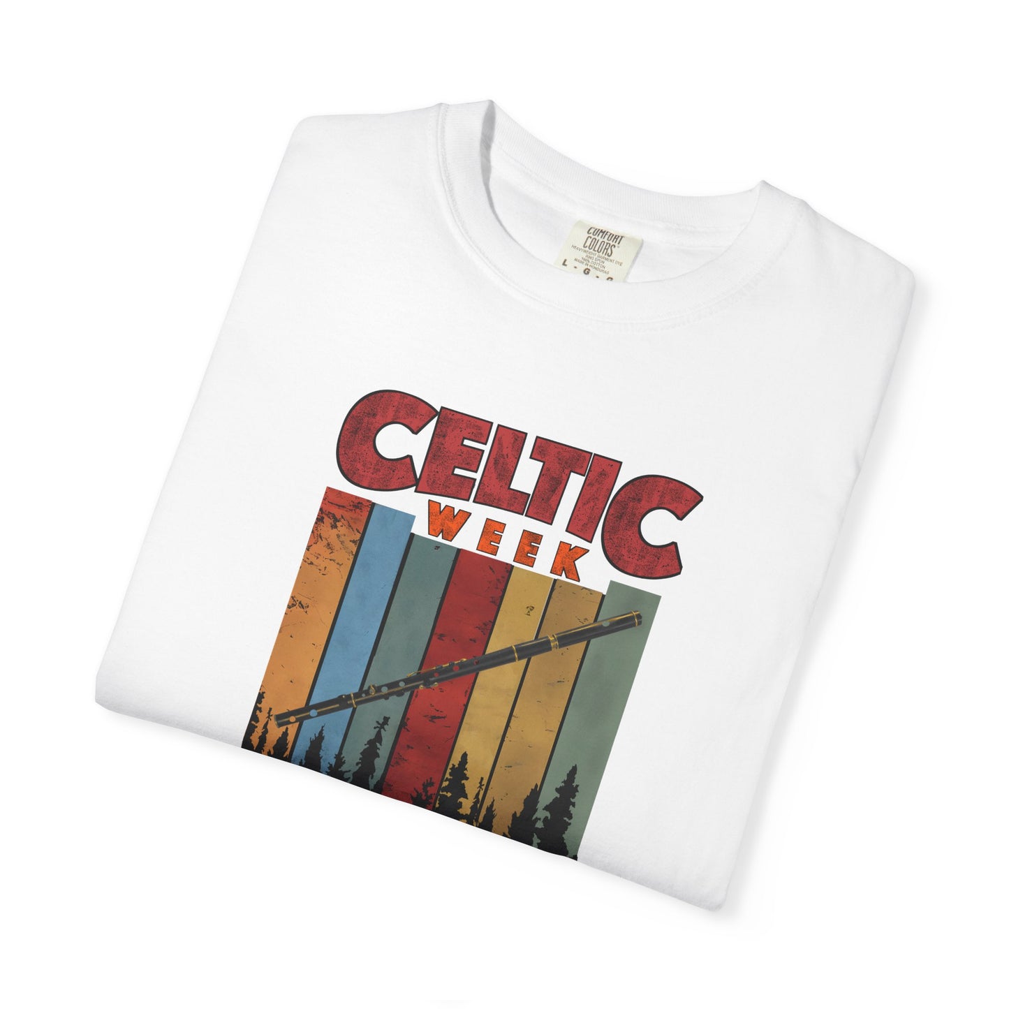 Celtic Week Unisex T-shirt w/ Flute