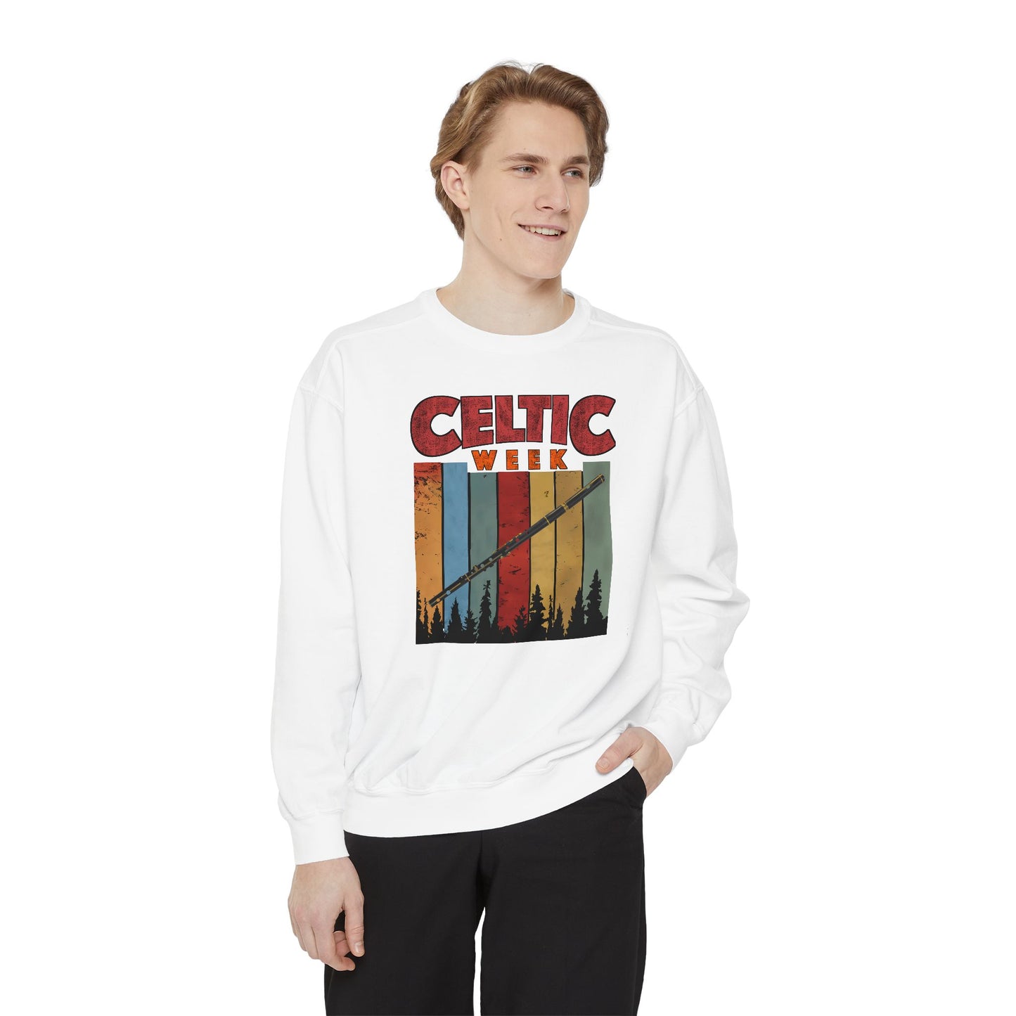 Celtic Week- Unisex Garment-Dyed Sweatshirt