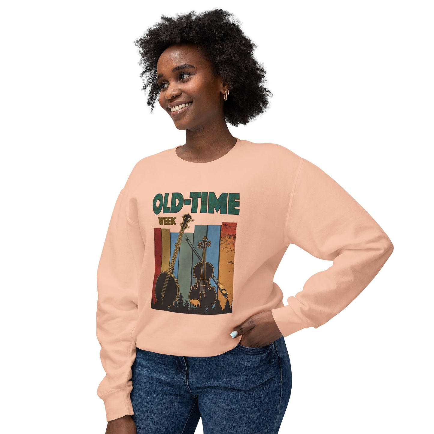 Old Time Week - Unisex Lightweight Crewneck Sweatshirt