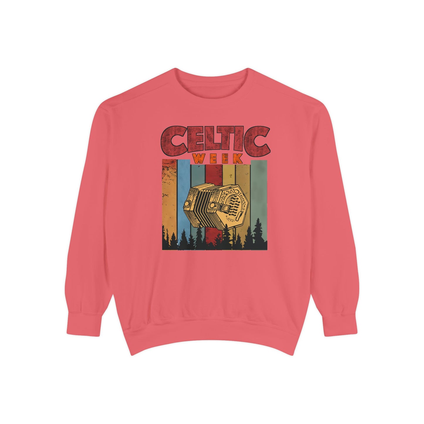 Celtic Week - Unisex Garment-Dyed Sweatshirt