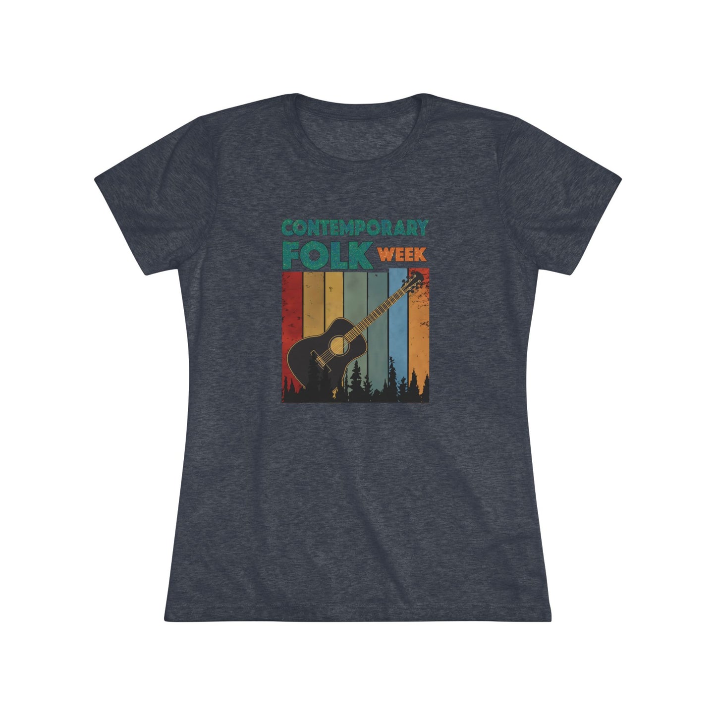 Contemporary Folk Week - Women's Triblend Tee